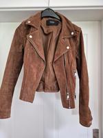 Braune Lederjacke von Vero Moda in der Größe S Niedersachsen - Uelsen Vorschau