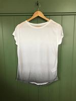 T-Shirt Pieces S weiß grau Farbverlauf Thüringen - Berka/Werra Vorschau