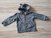 Sweat Jacke, Gr. 74, H&M, grau mit Öhrchen Nordrhein-Westfalen - Bergisch Gladbach Vorschau