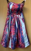 LAONA Cocktailkleid lila/rot/weiß Größe 34 trägerlos Essen - Essen-Frintrop Vorschau