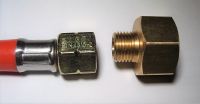 Messing Adapter 1/2 " zu 1/4 " Schlauch Gaskocher Gas Baden-Württemberg - Ludwigsburg Vorschau