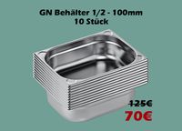 GN Behälter 1/2-100mm | 10er Pack Angebot | Gastro Küche Catering Essen - Essen-Kray Vorschau