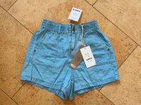 Garcia Jeans Shorts Gr. 152 hellblau w. neu loose fit high waist Brandenburg - Hennigsdorf Vorschau