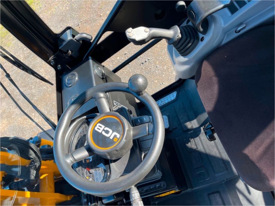 Mieten Radlader JCB 403 Smart Power 1600 kg Hubkraft Hubhöhe 2,8m Baumaschinen Radlader Mieten Vermietung Leihen in Meisenheim