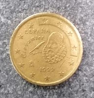 50cent Münze aus dem Jahr 1999 Mecklenburg-Vorpommern - Dersekow Vorschau