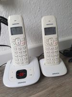 Schnurloses Telefon MEDION LIFE E63192 Twin DECT 2er Set Weiß Baden-Württemberg - Bad Rappenau Vorschau