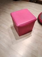 Sitzbox Würfel pink Kunstleder Bayern - Rieden Vorschau