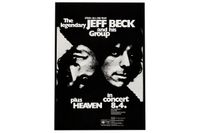 POSTER JEFF BECK GROUP LIVE KONZERT PLAKAT FRANKFURT 1972 Berlin - Hellersdorf Vorschau