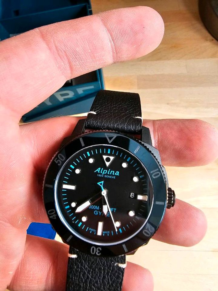 Alpina Seastrong Diver Gyre Automatik limitiert 288Stl FullSet in Rimbach