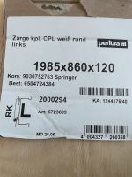 Zarge neu CPL weiß rund links pertura 1985×860×120 Brandenburg - Ferch Vorschau