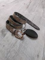 B.Belt Gürtel Leder handmade L/XL 100 Nieten Schmuck NP 139€ Nordrhein-Westfalen - Niederkrüchten Vorschau