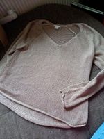 ❤Strickpulli,Pullover,H &M, beige ,Top,V Ausschnitt Saarland - Homburg Vorschau