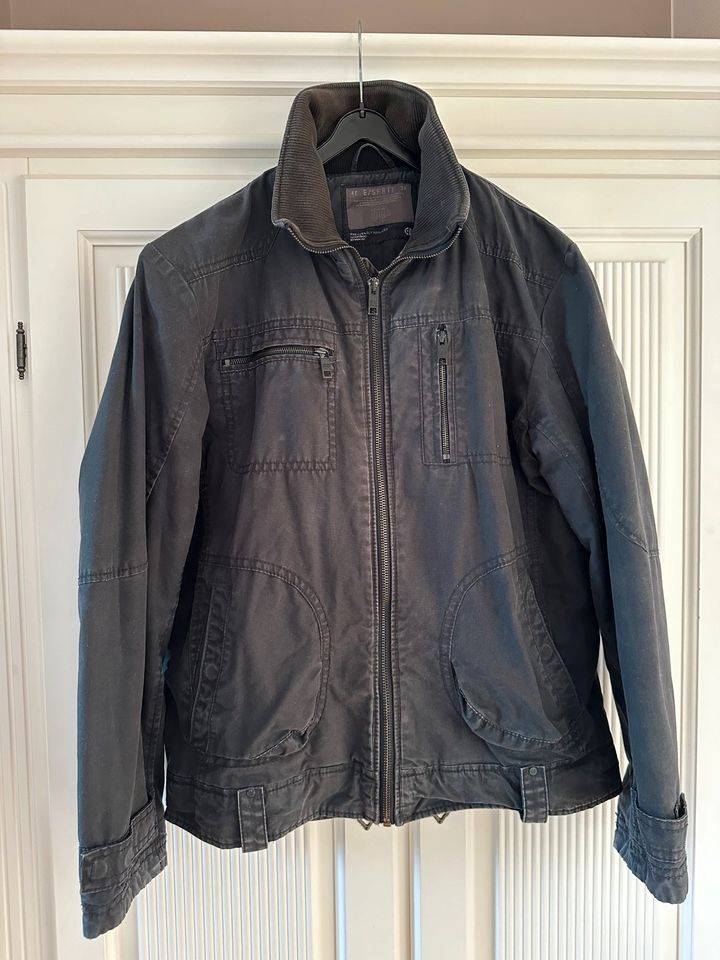 Esprit Jacke Herren Gr. XL Schwarz in Hamburg