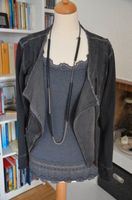 CREAM Jacke grau / used look / Biker 36/S NEUwertig Hessen - Reichelsheim (Odenwald) Vorschau