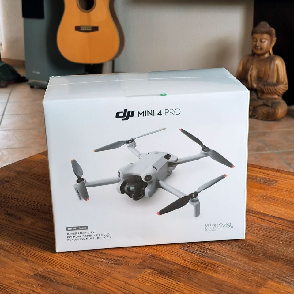 DJI Mini 4 Pro Fly More Drohne Flughöhe 500m freigeschaltet NEU in Oberursel (Taunus)