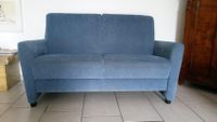 Modernes, blaues zweieinhalbsitzer Sofa Hessen - Fulda Vorschau