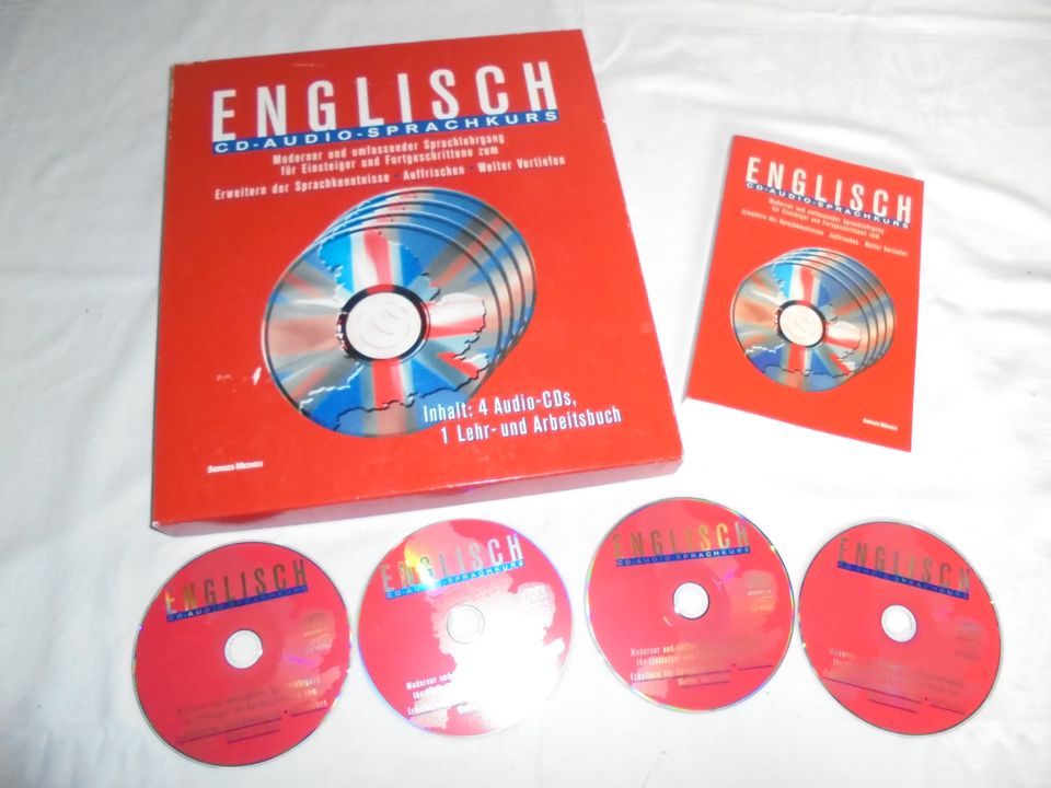 Englisch CD-AUDIO-Sprachkurs, Lehrbuch Englisch in Mühlhausen