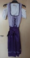 Kleid Tracht Dirndl Gr. 40 mit Bluse und Schürze LILA Bayern - Bayreuth Vorschau