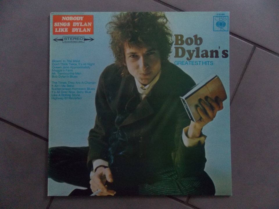 Bob Dylan "Greatest Hits 1-2-3" Vinyl-LP´s 1967 + Single 1972 in Jüchen