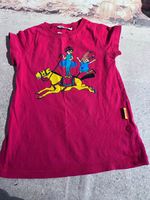 Pippi Langstrumpf Shirt aus Schweden Gr 98/104 wie neu rot Thüringen - Themar Vorschau