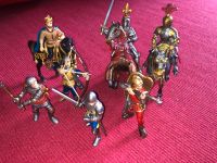 Ein König, 6 Ritter und 3 Pferde von Schleich Nordrhein-Westfalen - Siegen Vorschau