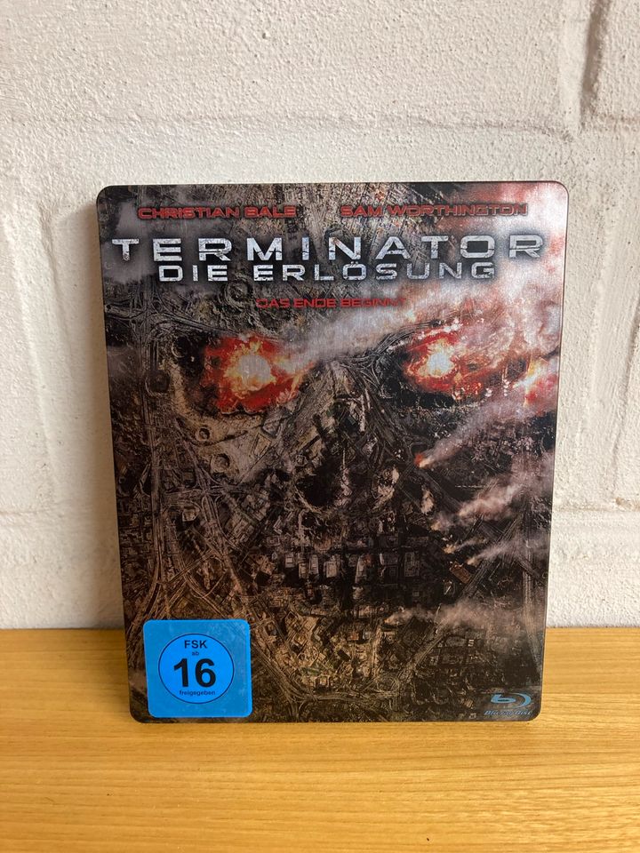 Bluray Terminator Das Ende beginnt, Steelbook in Meerbusch