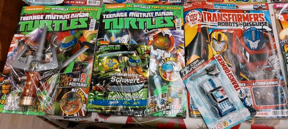 Zeitschriften Turtles Boom... 20 davon 6 mit Gimmick in Solingen