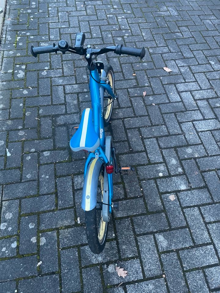 Kinderfahrrad 16 Zoll original Mercedes Benz neuwertig in Ruppichteroth