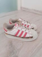 Adidas Superstar Sneaker Turnschuhe weiß pink Blumen 26 Rheinland-Pfalz - Wallmerod Vorschau