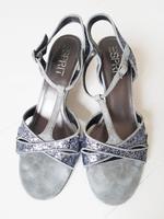 2000er Esprit Pumps Heels Gr. 40 Glitzer silber y2k Vintage Innenstadt - Köln Altstadt Vorschau
