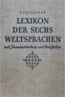 Buch Lexikon der sechs Weltsprachen mit Fremdwörterbuch 1920 Hannover - Vahrenwald-List Vorschau