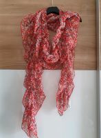 Leichtes Tuch von Takko Fashion . Rotes Blumentuch Schal Niedersachsen - Weyhe Vorschau