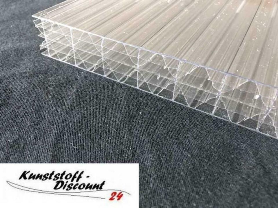 Stegplatten 25 mm farblos klar Polycarbonat LEXAN® UV-Vergütung in Bochum