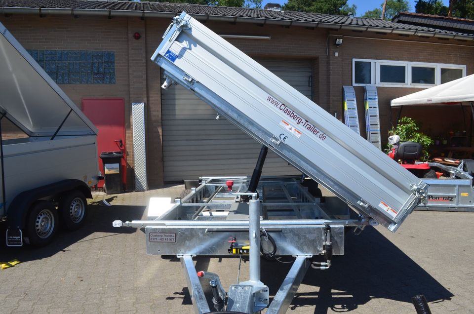 PKW Anhänger NEU 3500 Kg 3 Seitenkipper Tridem 410x210x35 Humbaur in Bielefeld