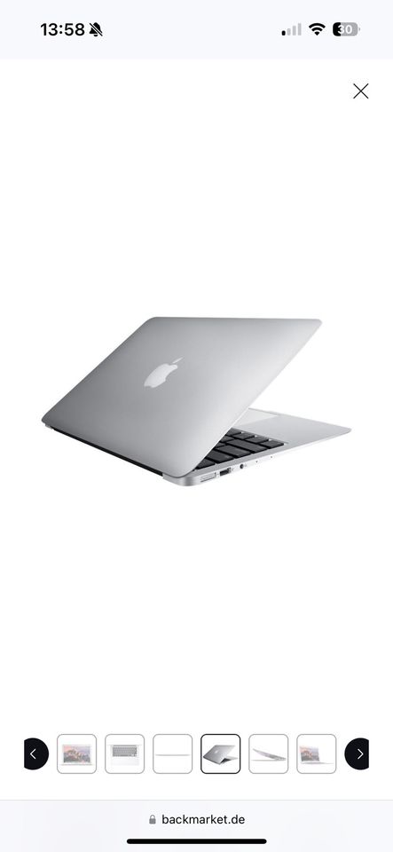 MacBook Air 13 - Silber in Waabs