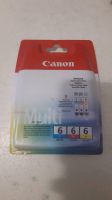 Canon 6 rot blau gelb original Patrone Mecklenburg-Vorpommern - Pantelitz Vorschau