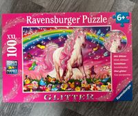 Kinderpuzzle Glitzerpferd - 100 Teile Hessen - Ehringshausen Vorschau