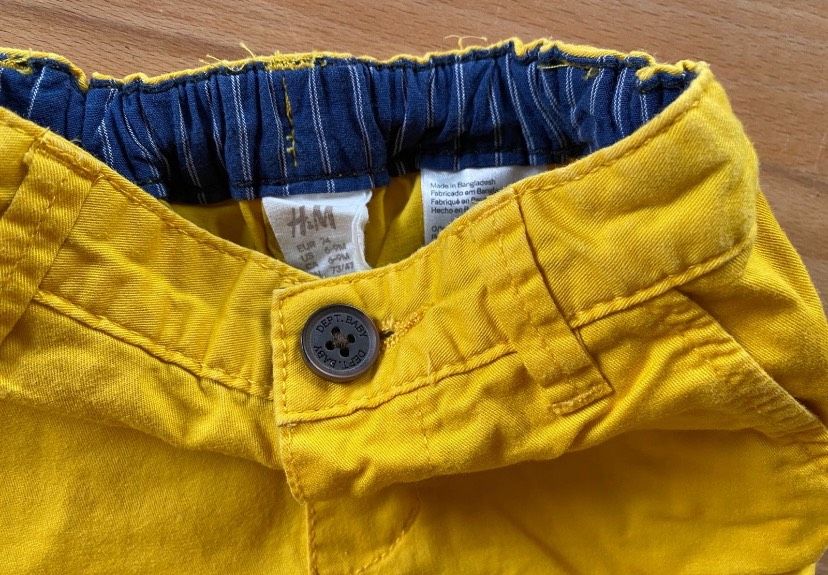 H&M Jakoo ⭐️ 68/74 74 kurze Hose Shorts Baumwolle Jeans Bermuda in Windsbach