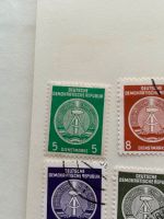 Briefmarke, deutsche Demokratische Republik Dienst Marke 5 Hessen - Nieste Vorschau
