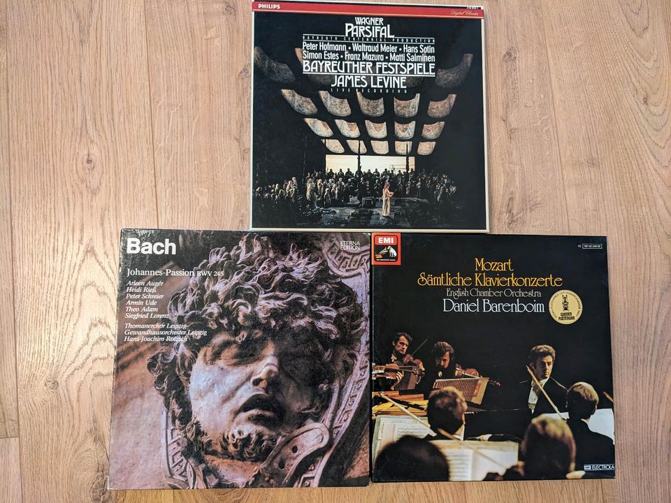 Hochwertige LP Klassik Boxen, Wagner, Mozart, Bach Schallplatten in Berlin