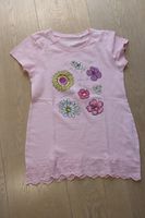 *TOP* T-Shirt für Mädchen, rosa mit Blumen, Größe 128 Bayern - Rain Lech Vorschau