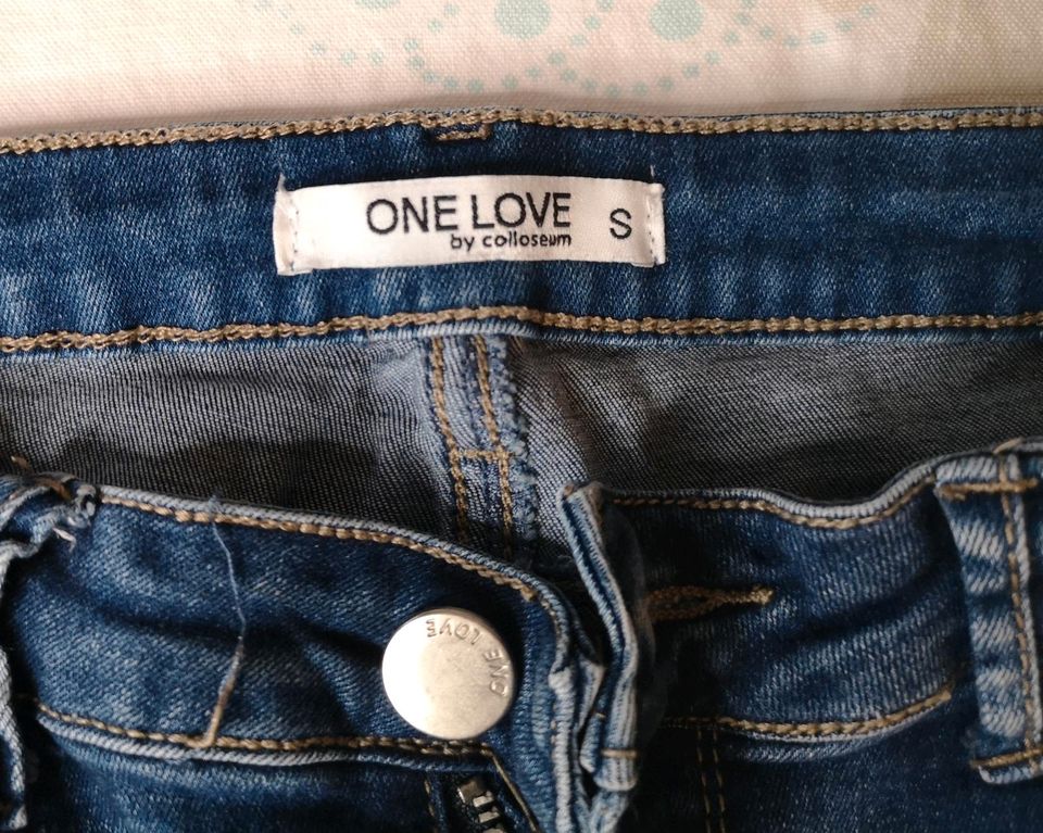 One Love Colloseum Jeans blau Denim Slim S in Hamburg