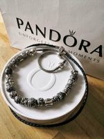 Pandora Original diverse Beads Charms Clip Silber Halskette  41cm Berlin - Wilmersdorf Vorschau