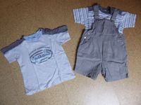 kurze Latzhose Gr. 80 v. H&M + 2 T-Shirts Gr. 80/86 - wNEU Rostock - Südstadt Vorschau