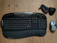 Logitech Tastatur und Maus cordless Keyboard und MouseMan Optical Marburg - Hermershausen Vorschau