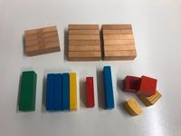 26 Holzbausteine farbig rot gelb blau grün sehr guter Zust. Set 3 Bayern - Wörthsee Vorschau