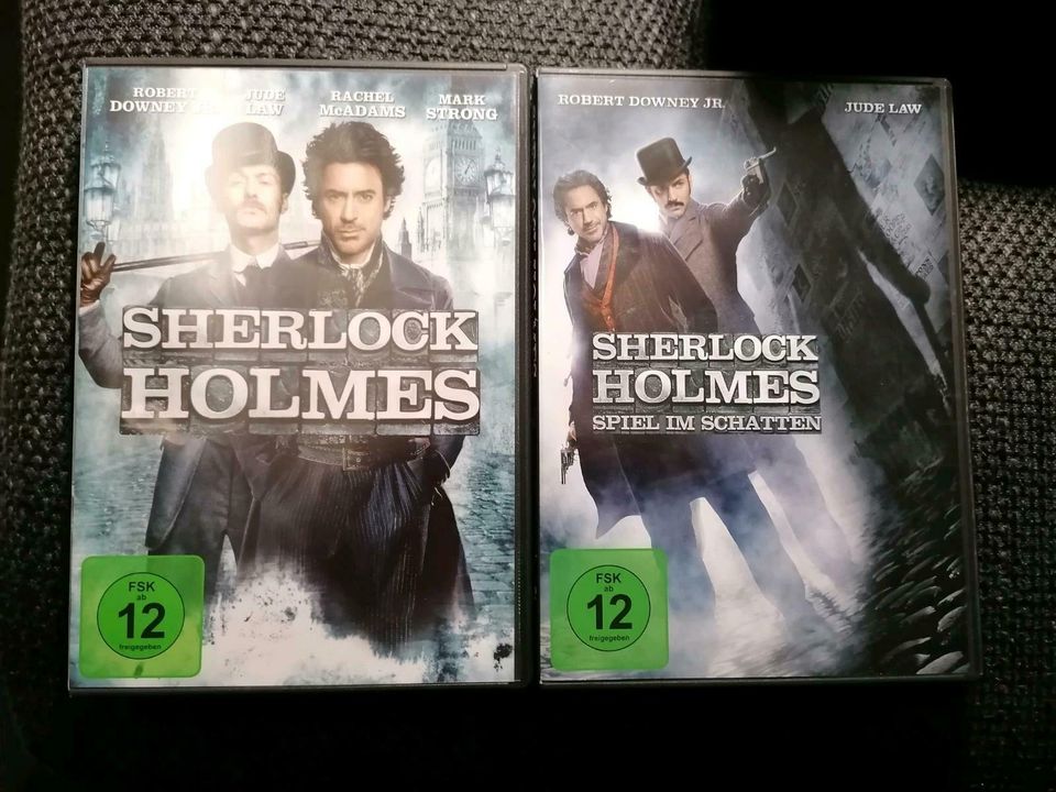 Sherlock Holmes 2 DVDs in Münchberg