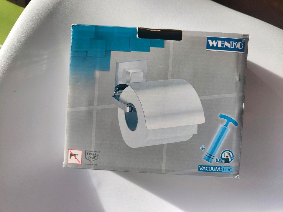 Toilettenpapierhalter, wenko, Vacuumloc in Meßstetten