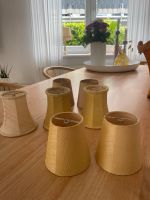 7x Vintage Lampenschirm in beige und Creme mini Nordrhein-Westfalen - Freudenberg Vorschau