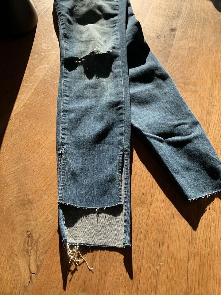 NEU"for all 7 mankind“Jeans-CROP,Blau,Skinny,W27-L28(ca.32) in Bonn